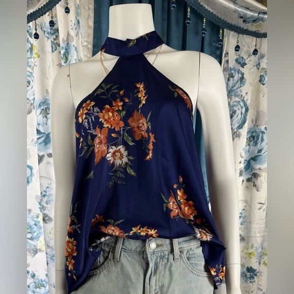 Asymmetrical Halter Top Size 12(OXL) - Picture 1 of 7